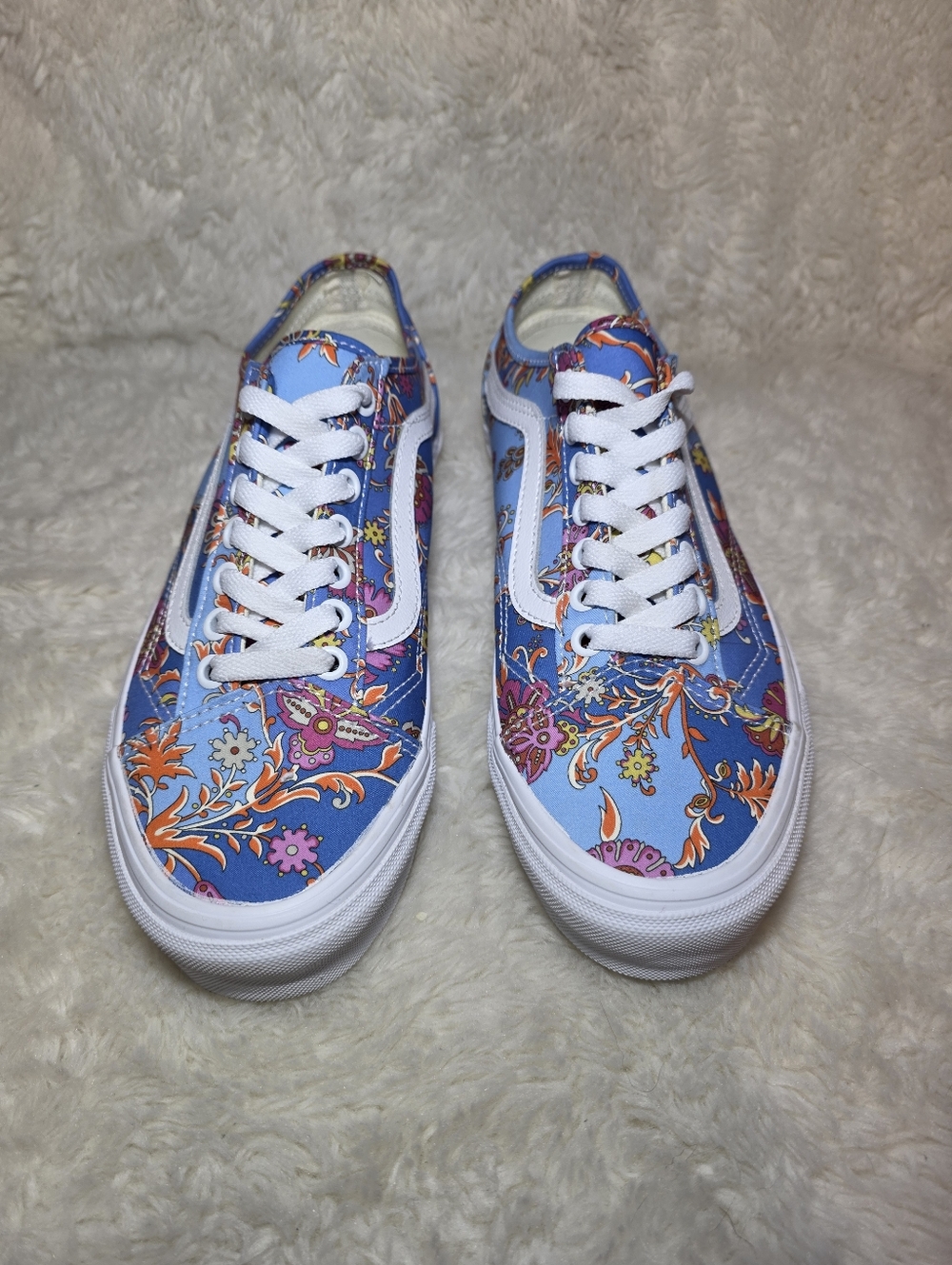 Vans x Liberty Fabrics Old Skool Tapered Floral Patchwork - Women's 8.5 NWOT - Picture 2 of 9
